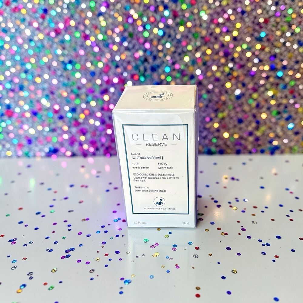 Clean Reserve Rain Eau De Parfum 1 fl oz Brand New In Box